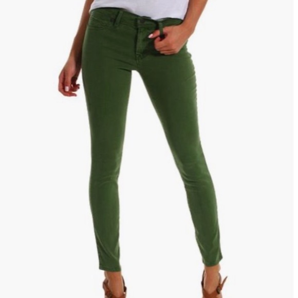 Genetic Denim Denim - Genetic Denim Raquel Cigarette Silk Crop in Meadow